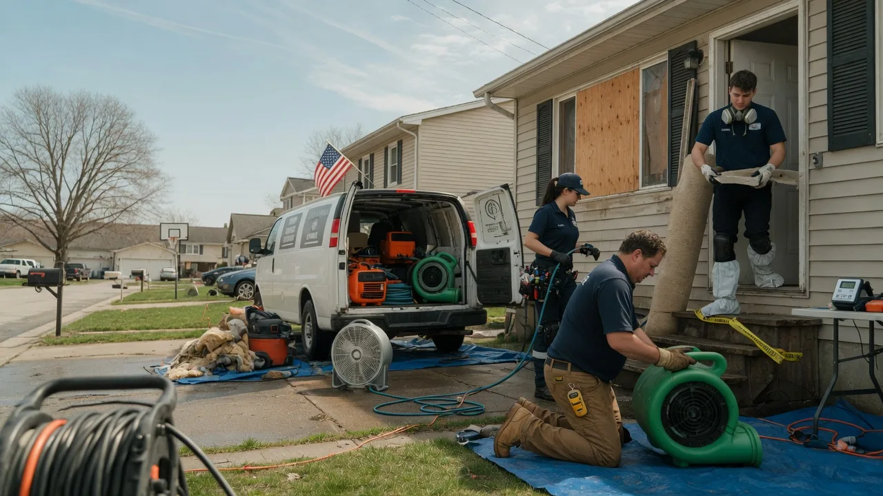 Water Damage Restoration in Meservey, IA near me